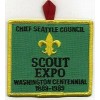 Chief Seattle Council - 1989 Scout Expo patch