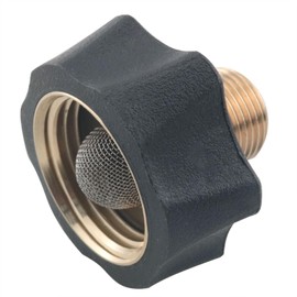 CHENJIN Cleaning Machine Water Inlet Accessory 3/4-Inch Female Thread to 3/8-Inch Male Thread Garden Hose to High-Pressure Washer Inlet Adapter for High-Pressure Washer Pump