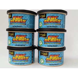 Car Scents California Laguna Breeze Air Freshener Pack of 6