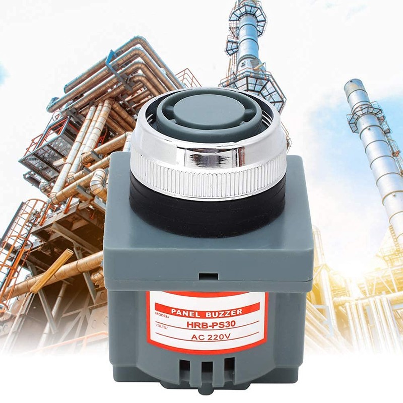 Fafeicy HRB-PS30 80dB 50Hz Electromagnetic Buzzer AC 220V 25mA Industrial