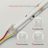 Biantie La 3-Pin 12mm COB LED Strip Connector Kit for