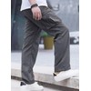 PLEPAN Men's Casual Cargo Pants Drawstring Hiking Pants Workout Tactical