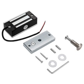 Electric Magnetic Door Lock 60KG / 130LBS Holding Force 12V NC Mode Single Access Control for Metal/Fire Proof/Wooden/Glass Doors