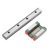 Fafeicy Miniature Linear Guide 12 mm Width + Sliding Block