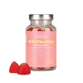 La Fabrique des Mamans Gummies, dietary supplement postnatal croissance growth and strengthening of the hair, regeneration of the skin, made in France, 42 gummies