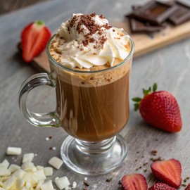 White Chocolate Strawberry Coffee Pods by Coffee Beanery | 12ct Medium Roast Arbica Coffee