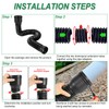 Flexible Drain Pipe Gutter Rain Gutter Downpipe Flexible Downpipe Extensions