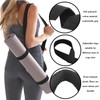 LUFFLOK 2 Pcs Yoga Mat Straps, Black Yoga Mat Straps