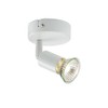 Knightsbridge 230V GU10 Single Spotlight-White