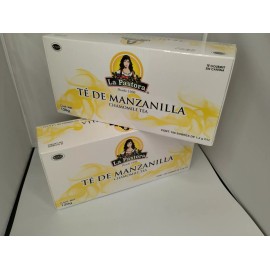 la pastora 2 cajas de te de manzanilla la pastora con 100 sobres cada caja