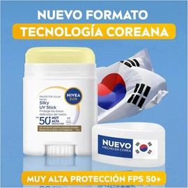 2pack Nivea Sun Stick Barra Fps50 Acabado Invisible 15g Cu