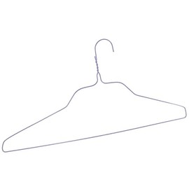 Fabricare Choice - Box of 100 18" White Wire Shirt Hangers