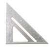 7 Inch Aluminum Rafter Square - Double-Sided Engraved Scales, Precision