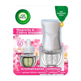Air Wick® Aromatizante de Ambiente Eléctrico Aparato+Repuesto Magnolia & Cherry Blossom 21 ml
