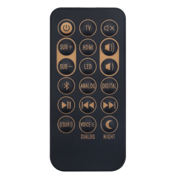 VINABTY Remote Control Replacement for Klipsch Sound Bar Speaker R4B