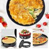 Springform mit Flachboden 24 cm runde Backform mit Antihaftbeschichtung, runde