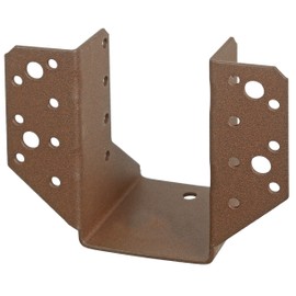 Alberts 300876 Duravis® Joist Shoe Type A Rust Brown Duplex Coated Light Width 60 mm Height 100 mm
