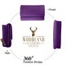 Woodland Leathers Purses for Women, Real Leather RFID Protection Small