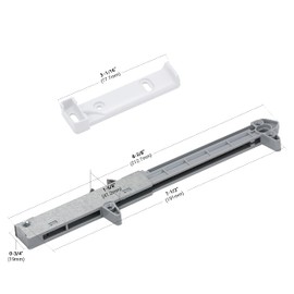 Titus Soft-Close Device For Drawers in Face-Frame Cabinets White