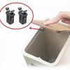 UtySty 10 Pack Trash Can Press Switch Waste Bin Door