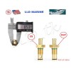 LLD_TK UF-10K Fuel Filter Water Separator Marine Boat Outboard Yacht