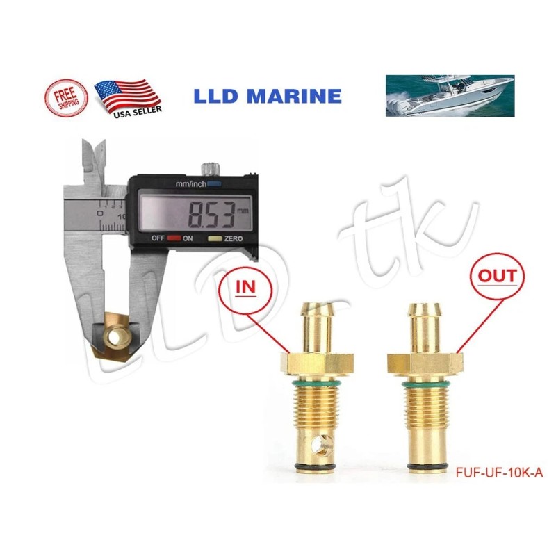LLD_TK UF-10K Fuel Filter Water Separator Marine Boat Outboard Yacht