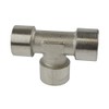 1/8" Tee Piece Fitting Female Thread Manifold Air Fitting FT091