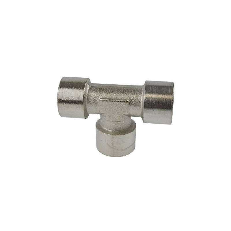 1/8" Tee Piece Fitting Female Thread Manifold Air Fitting FT091