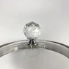 Lansonee 2 Pcs Crystal Door Knobs,Drawer Carbinet Door Handle Puller