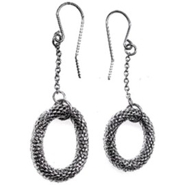 StainlessSteel JEWELRY FASHION Mesh Oval Fish Hook