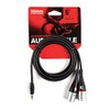 D'Addario Accessories Custom Series Cable de audio de 3,5 mm
