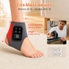 Heated Ankle Massager Wrap, 2-in-1 Wireless Foot Warmer & Vibrating