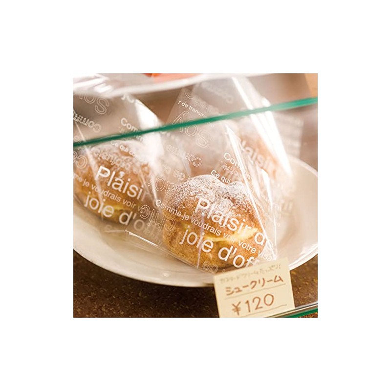 ヘッズ(Heads) カフェオレシューバッグ（１００枚） 透明 W120×H120mm CAF-SQC 100個セット