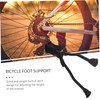 Mikinona 1pc Double Leg Holder Bike Kickstand Sturdy Mountain Bike