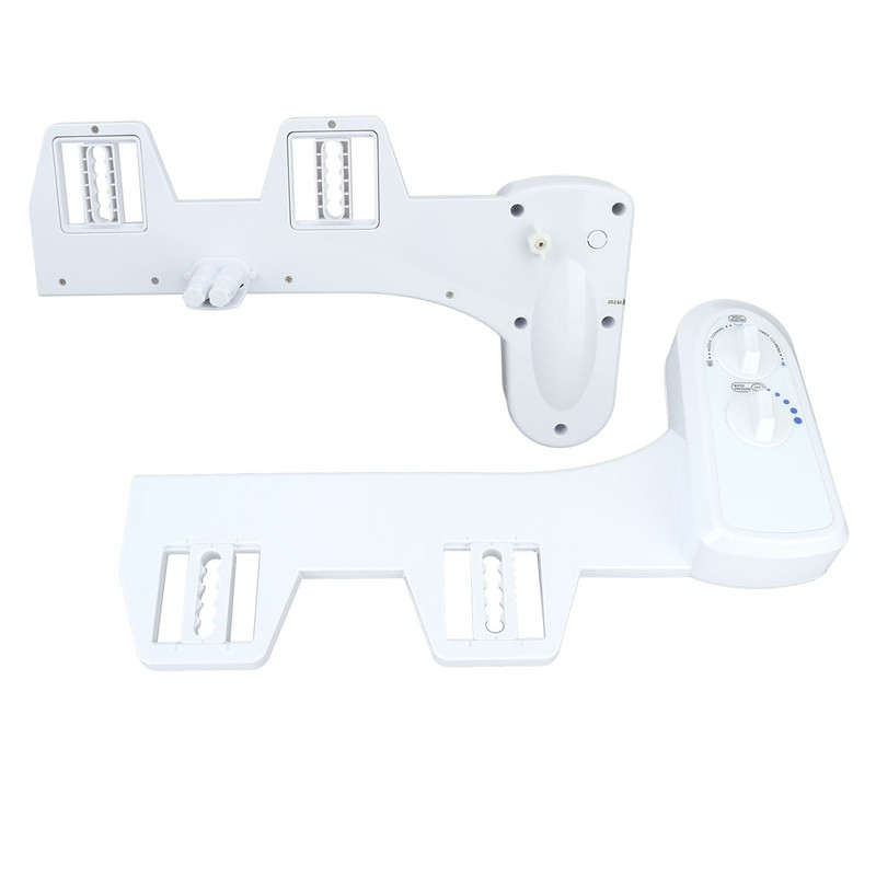 Bidet Attachment Self Cleaning Dual Nozzle Adjustable Water Pressure Cold