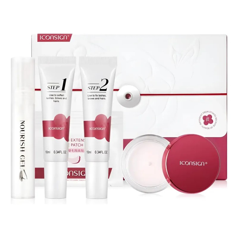 Kit Lash Lifting De Pestañas Rizado Cejas Iconsign Camellia