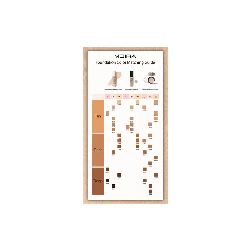 Base De Maquillaje Complete Wear Soft Matte Moira