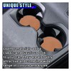 2PCS Car Cup Holder Coaster, Anti-Slip Shockproof Insert Coaster, Auto