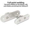 CLSSLVVBN 10pcs/Set Stainless Steel Eye Plate and Hook Set for
