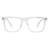 Gleyemor Blue Light Glasses for Men Women Trendy Square Frame