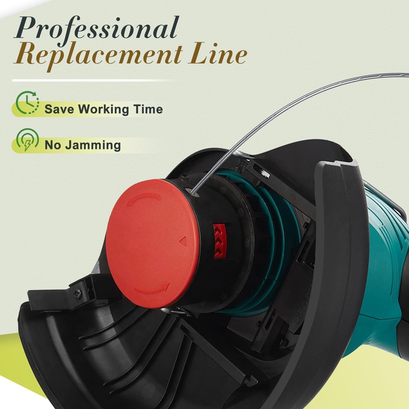 YWTESCH Diameter 1.6 mm - 30 m length trimmer line
