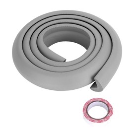 2M Kantenschutz Schaumstoff, Rubber Corner Guards Kids Kantenschutz Sicherheit Möbel Stoßleiste Tischkante Eckenschutz Protector(Grau)