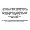 Milk Chocolate Covered Gummi Bears (2.5 Pound)