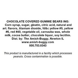 Milk Chocolate Covered Gummi Bears (2.5 Pound)