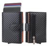 DIENQI Rfid Credit Card Holder Bifold Pop up Men Wallet