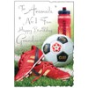 Arsenal Birthday Card for Grandson - Football Design - Arsenal's