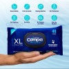 Compa Wipes Toallitas Hmedas para Adulto, 100 Seguras para Desechar