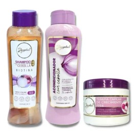 Kit De Cebolla Anyeluz Shampoo  Acondicio  Terapia Capilar                                                                                            
