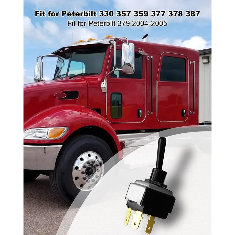 AUGREX Toggle Headlight Switch Fit for Peterbilt 330 357 359