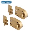SUMBIN Jimmy Proof Deadbolt Lock with Keyed (Gold Color) with